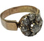 Bague 49 Bague espagnole du XIXe siècle sertie d'un diamant taille ancienne (0,72 carat au total), en or jaune 18 carats. 58 Facettes Q405B