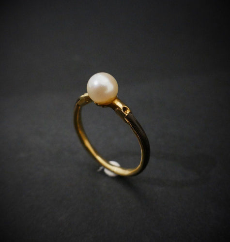 Bague 53 Bague Perle, Poils d'éléphant 58 Facettes 880108