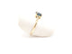 Bague 49 Bague or jaune et saphir 58 Facettes