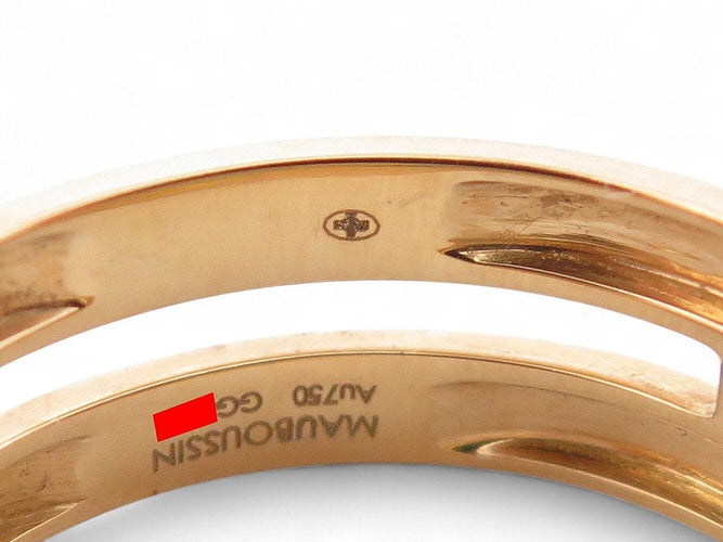 Bague 53 bague MAUBOUSSIN etoilement divine ri0985ygdi t53 en or jaune 18k diamant 58 Facettes 270846