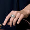 Bague 50 Spectaculaire Bague Art Déco en platine et diamant 2,54cts 58 Facettes 58FC7-1