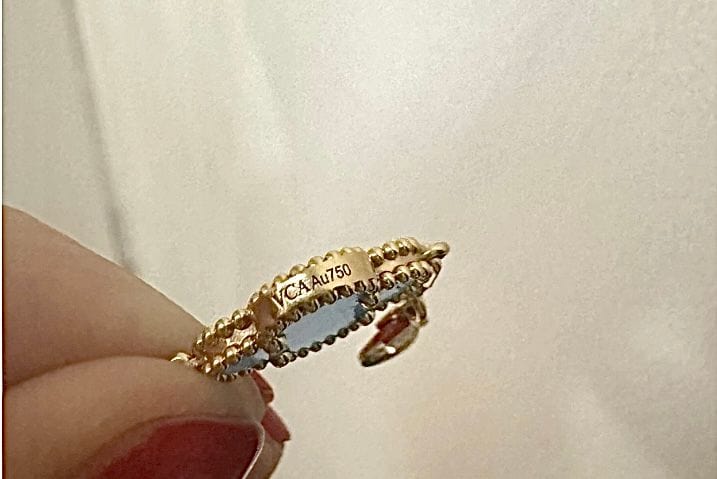 Bracelet Bracelet Alhambra Van Cleef & Arpel 58 Facettes