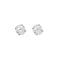 Boucles d'oreilles Paire de Boutons d'oreilles en or blanc et diamants 58 Facettes AUX1373
