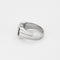 Bague 56 Bague en Or blanc 18k diamants et saphirs 58 Facettes PER0149
