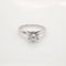 Bague 52 Bague solitaire Or blanc Diamant 58 Facettes