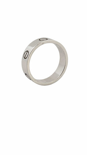 Bague 60 CARTIER - Alliance Love or gris 58 Facettes