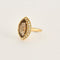 Montre Bague Marquise or jaune quartz 58 Facettes LP1048