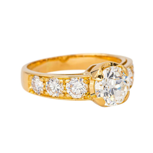 Bague 50 Bague  Or jaune Diamant 58 Facettes 4641637CN