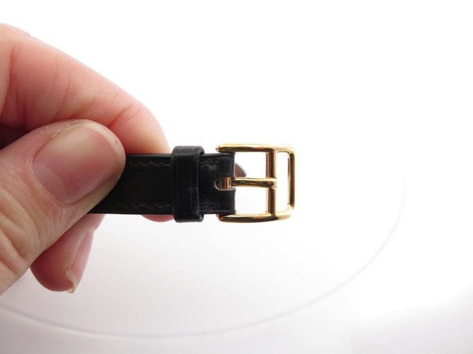 Montre vintage montre HERMES kelly cadenas pm 20 mm quartz plaque or en 58 Facettes 267343