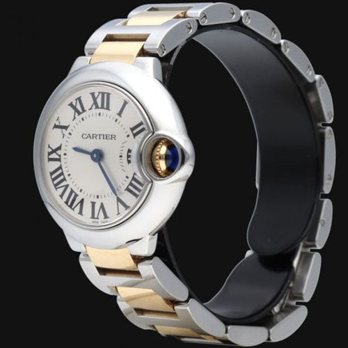 Montre Cartier Montre Ballon Bleu De Cartier 28Mm Quartz 58 Facettes MT42716