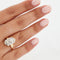 Bague 53 Bague Deux Ors - Diamants 58 Facettes RÉF 11011/19