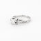 Bague 54 Solitaire or blanc platine diamants 58 Facettes LP936/BET
