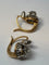Boucles d'oreilles Boucles d’oreilles en or 18ct dites dormeuses en diamants vers 1900 58 Facettes