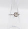 Bague 49 Bague solitaire art deco Platine diamant taille ancienne coussin 0.60 carat (circa 1920) 58 Facettes A06196