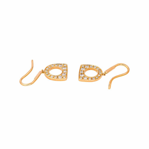 Boucles d'oreilles Fred Boucles d'oreilles Dormeuses Success Or rose Diamant 58 Facettes 4600464RV