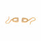 Boucles d'oreilles Fred Boucles d'oreilles Dormeuses Success Or rose Diamant 58 Facettes 4600464RV