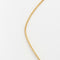 Collier Collier or jaune serti d'un diamant poire 58 Facettes BG3