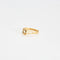 Bague 53 Bague or jaune centrée d'un diamant 58 Facettes GAW7