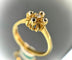 Bague 54 Bague Art Nouveau or jaune diamants 58 Facettes