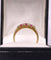 Bague 58.5 Bague jarretière or ornée de rubis et diamants 58 Facettes