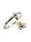 Bague 52 DIOR. Collection "Muguet", bague or blanc 18K et perle 58 Facettes