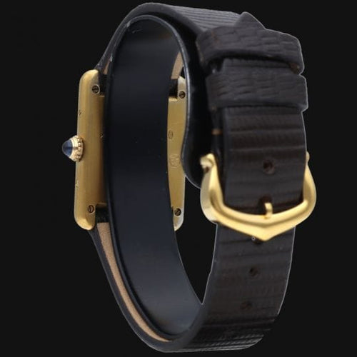 Montre Cartier Montre Tank Vermeil 58 Facettes MT41716