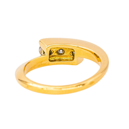 Bague 52 Bague  Trilogie Or jaune Diamant 58 Facettes 4153441CN