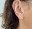 Boucles d'oreilles Boucles d'oreilles point lumineux avec diamants 0,20 ct 58 Facettes 415