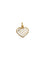 Pendentif Pendentif coeur or jaune diamant 58 Facettes J468