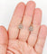 Boucles d'oreilles Dormeuses cible art déco or jaune et platine, diamants 58 Facettes A05769