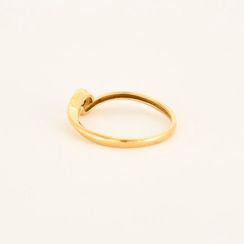 Bague 52 Bague or jaune diamant 58 Facettes LP1035