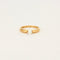 Bague 50 Bague solitaire jonc en or jaune 58 Facettes