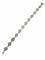 Bracelet CARTIER. Collection "Himalia", bracelet or blanc 18K et diamants 58 Facettes