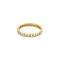 Bague 52 Alliance américaine en or jaune et diamants 58 Facettes CHAL0180