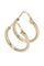 Boucles d'oreilles Boucles d'oreilles créoles or jaune 58 Facettes 093981