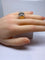 Bague 52 Bague Tank en or 18 carats et platine et diamants 58 Facettes AB517