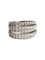 Bague 54 DE BEERS - Bague en or blanc 18k et diamants 58 Facettes