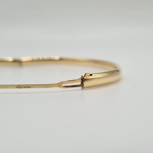 Jonc or jaune 18 carats 58 Facettes