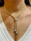 Collier Collier maille popocorn à pompom en or 18 carats 58 Facettes