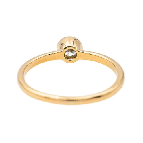 Bague 60.5 Bague Solitaire Or jaune Diamant 58 Facettes 2638294CN