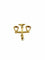 Pendentif Pendentif Justice Balance or jaune diamant 58 Facettes