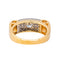 Bague 56 Bague  Or jaune, Or blanc Diamant 58 Facettes 4311404CN