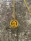 Pendentif Médaille de la Vierge Marie ancienne, à décor émaillé 58 Facettes