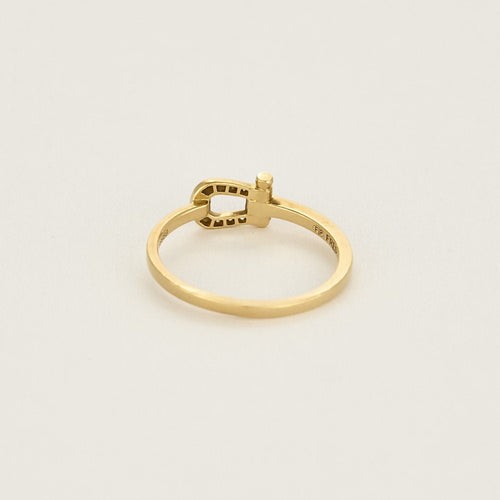 Bague 50 FRED - Force 10 - Petit Modèle - Bague en or jaune et diamant 58 Facettes ENG11295X2