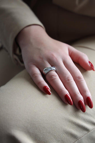 Bague 48 Mauboussin Bague En corps et encore Or blanc 58 Facettes 698542CN