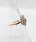Bague 51.5 Bague marquise art déco or jaune, émeraude et petits diamants 58 Facettes A05530