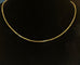 Collier Chaine maille forçat pleine or jaune 58 Facettes LP318