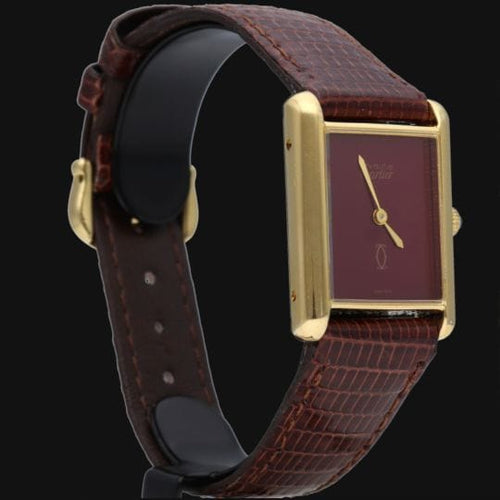 Montre Cartier Montre Tank Vermeil 58 Facettes MT42955