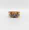 Bague 51.5 Bague jonc victorienne or rose 18k diamants taille ancienne (circa 1897) 58 Facettes A06142