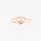 Bague 45.5 CHOPARD - Bague Happy Diamond Heart or jaune 58 Facettes